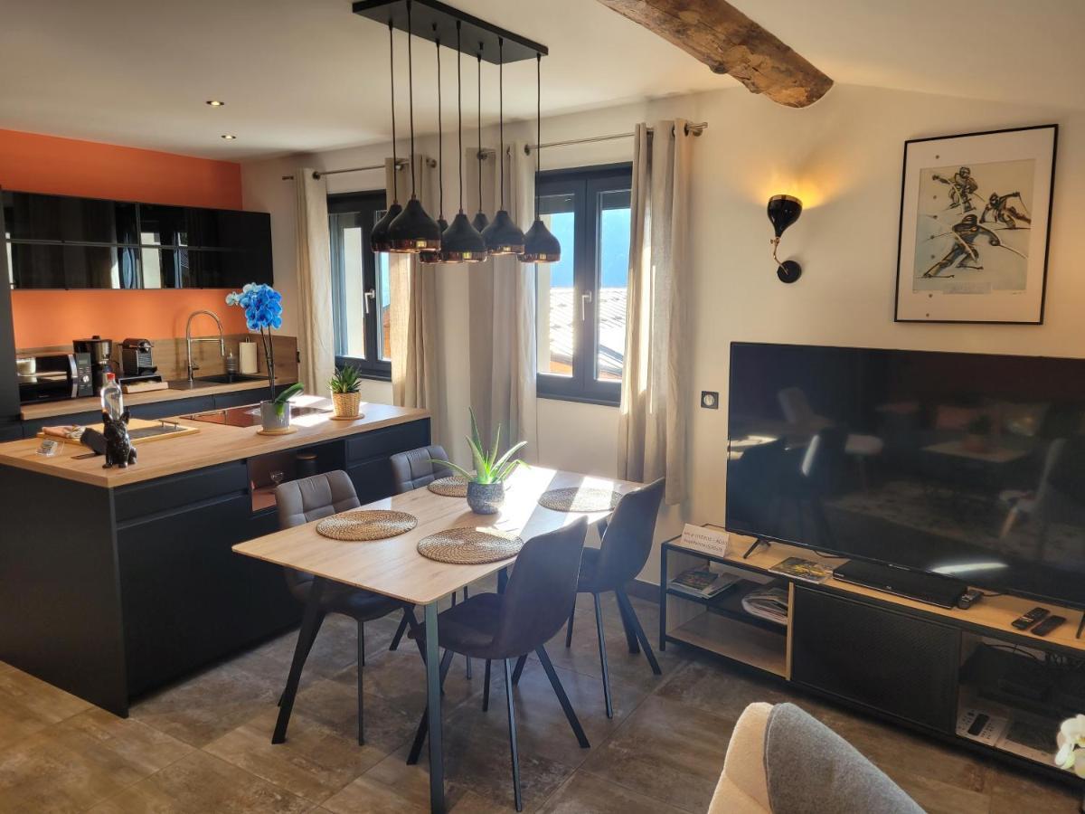 Giteduruisseau73, Heart Of French Alps Paradiski, Maison Entiere 80M2 Au Calme, 2 Chambres 2 Salles De Bain Avec Terrasse Et Garage Bourg-Saint-Maurice Buitenkant foto
