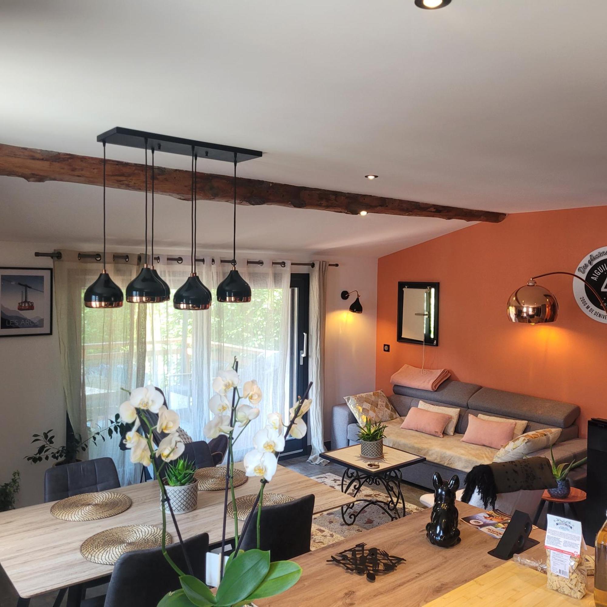 Giteduruisseau73, Heart Of French Alps Paradiski, Maison Entiere 80M2 Au Calme, 2 Chambres 2 Salles De Bain Avec Terrasse Et Garage Bourg-Saint-Maurice Buitenkant foto